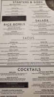 Truk't Street Tacos, Tequila Whiskey menu