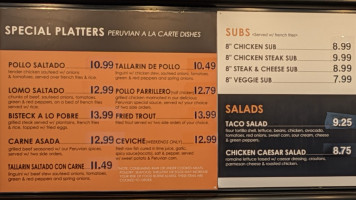 Super Rico Fredericksburg menu