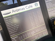 Aromas Coffee inside