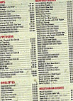 Silver Gardens Chinese menu