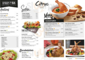 Citrus Bistro food