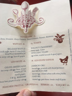 Buvette menu