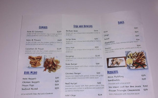 Fat Fish Westville menu