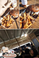 Zymft Burgers, Grill Beer Garden food