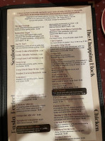 Golden Eagle Grill menu