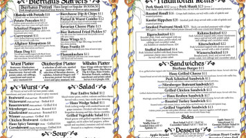 Bierhaus Nyc menu