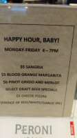 LaScala's Birra menu