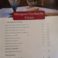 Fischküche Förster food