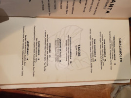 Hoja Santa menu