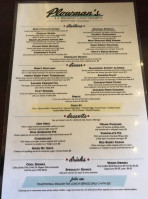 Plowman’s Kitchen menu