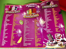 La Michoacana Plus menu