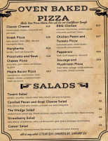 Fody's Tavern menu