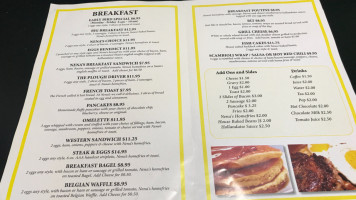 Nena's Breakfast House menu