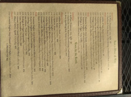 Longbranch Saloon menu