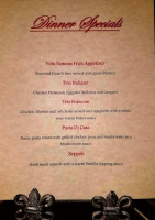 Pizzavola menu