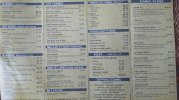 Gee Gee's Pizza Grill menu