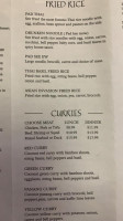 The Asian Invasion menu