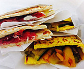 La Piadina Crudo E Fontina food