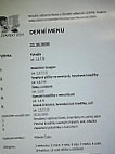 Slovansky Dum menu