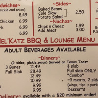 Hel'katz Bbq And Lounge food