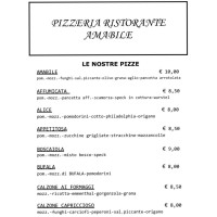 Amabile Sona menu