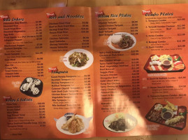 Tempura Express menu