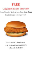 Chick-fil-a food