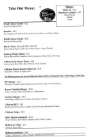 907 Alehouse And Grill menu