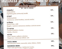 Wellness U Fandy menu