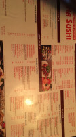 Yama Sushi menu