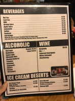 Milano's Pizzeria menu