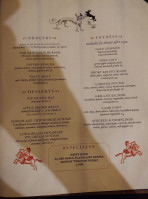 The Ordinarie An American Tavern menu