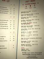 Stitch House Brewery menu