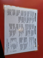 Medicine Creek Cafe menu