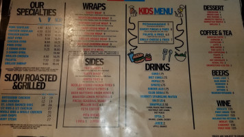 Tasty Grill menu