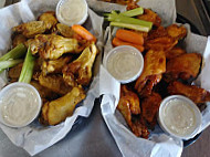 Roosters Wing Shack food