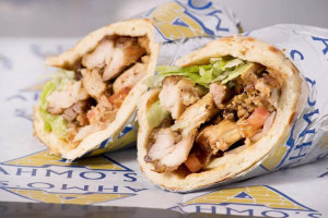 Ahmo's Gyros Deli food