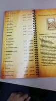 Gastrogama menu