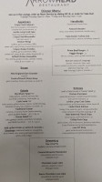 Wyndham Southbury menu