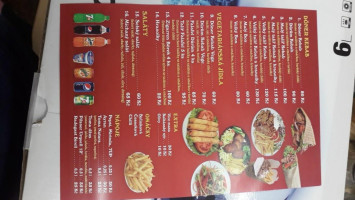 Bahar Kebab menu