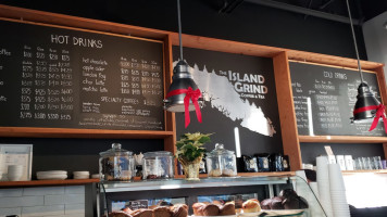 The Island Grind Coffee Tea inside