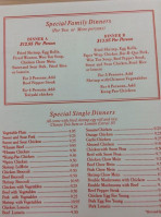 Li Lis Chinese menu