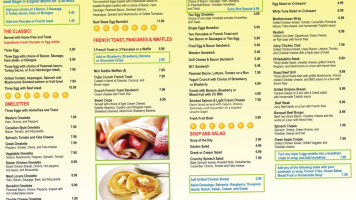 The Green Apple Cafe menu