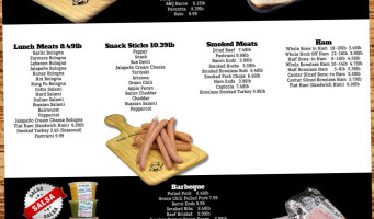 The Pork Shop menu