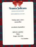 Tenuta Solicara menu