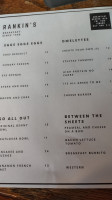 Rankin's Bar & Grill menu