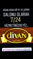 Divan Restorant food