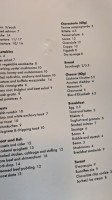 Larrys menu