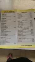 Sun Sun Take Out Restaurant menu