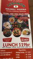 Lebanon Kolgrill Pizzeria food